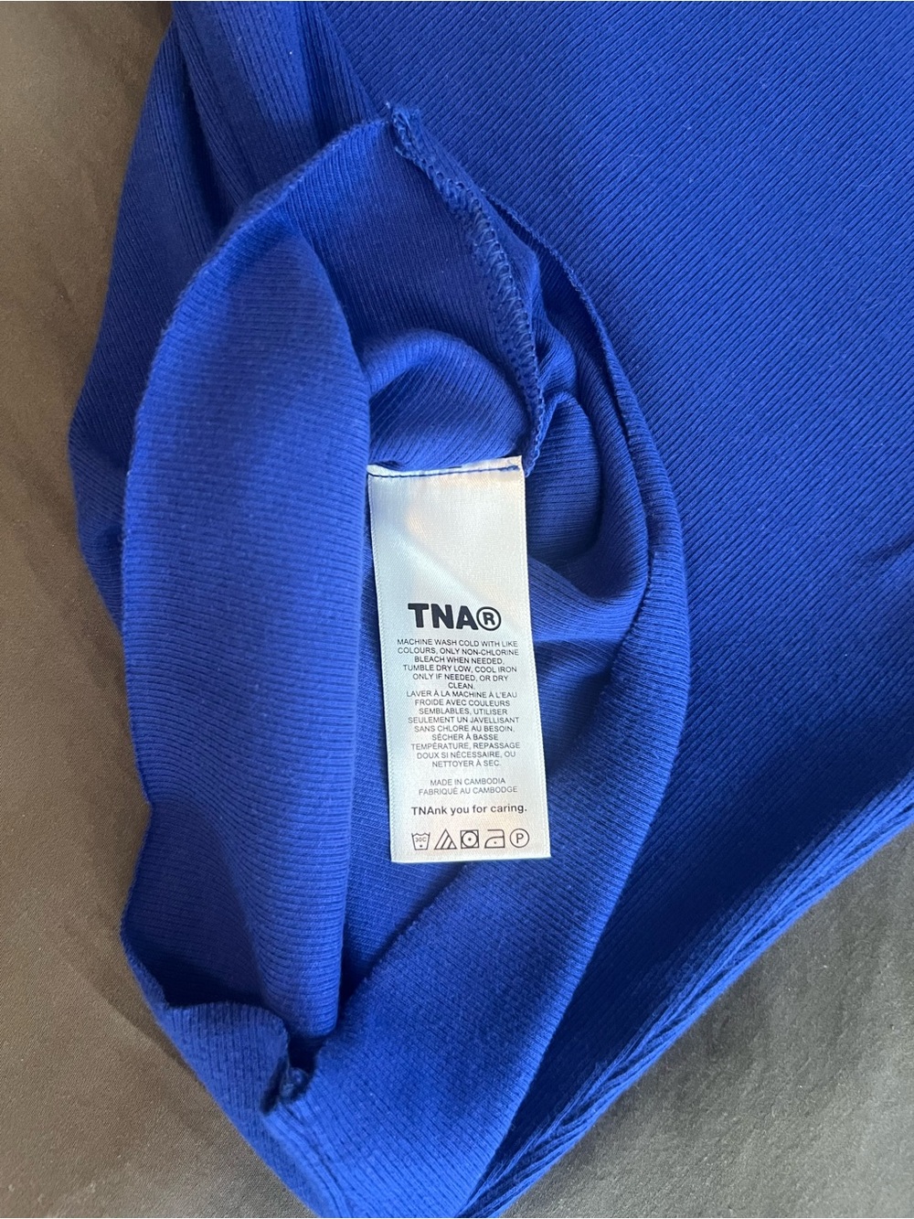 TNA Ribbed Tank - Picture 4 of 5